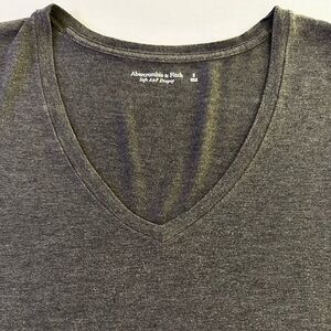Abercrombie Womens Soft a&f V Neck Tee